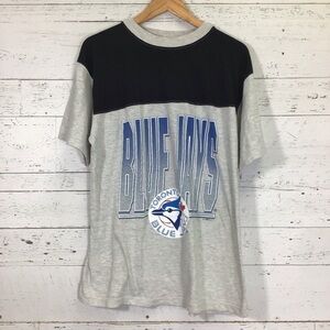 Vintage 1995 Toronto Blue Jays Baseball MLB T-Shirt Tee CGW Sportswear XL​​​​